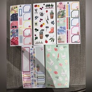 Individual sticker sheets from HP Cheerful Seasons